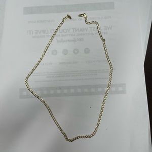 10 KT GOLD NECKLACE NEW